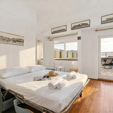Rooftop Penthouse - Ac, Lake View With Terrace - Happy Rentals Apartment *